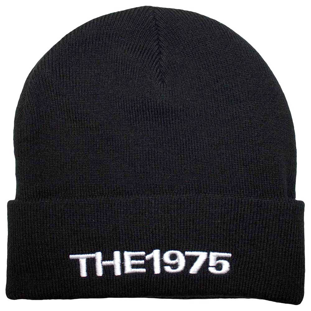The 1975 - Bold Logo Beanie Muts - Zwart
